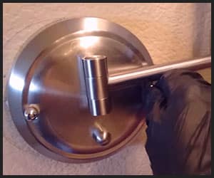 Attaching Wall-mounted Makeup Mirror